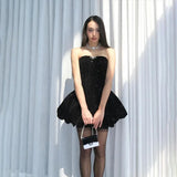 2025 Autumn And Winter New Women's Style Sexy One-Character Collar Tective Tective Temperament To Close The Waist