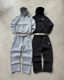 New Popular S Embroidery Printing Series For Teen Couples Casual Broad Legged