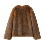 Design Elegant Autumn And Winter New Imitation Fur