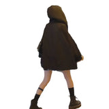 Woherb Trench Coat Coat Female 2024 New Autumn Temperament Casual Loose Show Thin Versatile Bf Harajuku Trend Ins-Outfit