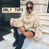 2020 Winter Joggers Khaki Pants Set Tracksuit Women Outfits Ruched Long Sleeve Hoodies Tops And Sport Pants Two Piece