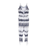 Elegant Fashion Lady Women Holiday Playsuit Romper Long Trousers Loose Jumpsuit Summer Beach Sleeveless V Neck Sexy