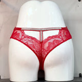 Lace Through T-Shaped Water Drill Thongs T-Shirts T-Shirts Tempting Lace-Side T-Trousers Ladies