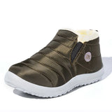 Men Boots Lightweight Winter Shoes for Men Snow Boots Waterproof Winter Footwear Plus Size 47 Slip on Unisex Ankle Winter