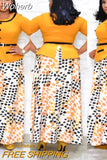 Plus Size Christmas Dress African Dresses For Women Clothing Winter Dashiki Robe Femme Party Maxi Dress African Clothes-Outfit