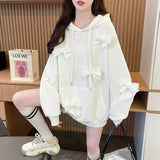 3D Bow Hoodie-Outfit