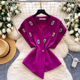 Retro Breeze Mashed Floral Shirt Collar Dress Women's Spring Waists Thin Senior Sense Light Luxury Big