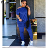 Basic Women 2pcs Set Faith Letter T-shirt and Leggings Pants Set Sweatsuit Tracksuit Two Piece Set Fitness Outfit 2023-Outfit