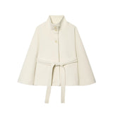 Women's 2025 Spring New 5-Color Fashion Wood Ear Long-Sleeved Knitwear