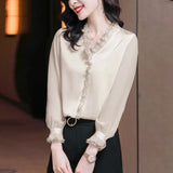 And Autumn 2025 New Hanging Neck Open Shoulder Design Long-Sleeved Top Temperament High-Waisted Fishtail Dress Fashion Suit