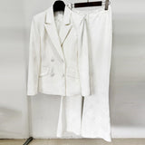 Star Fashion New Elegant Double-Dbutle Suit Jacket Two