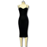 Women's Clothing 2025 Summer New Breast-Wrapped Sling Dress Fashion Solid Color Dress Dress