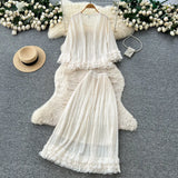 Retro Breeze Mashed Floral Shirt Collar Dress Women's Spring Waists Thin Senior Sense Light Luxury Big