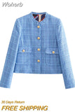 Women Spring Jackets Coats Fashion Sweet Single Breasted Veins Slim Female Elegant Street Jacket Outerwear Clothing-Outfit