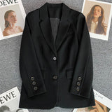 Green Suit Jacket Woman 2025 Spring And Autumn New Leisure Temperament High-End Sense Fried Street Small Suit Suit