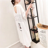 Korean Summer Casual Women Dress Chic Young Lady Fashion Female