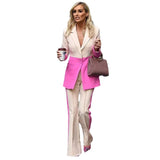 Star Fashion New Professional Suit A Buckle Color Suit + Flare-Dancing Set Two