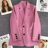Green Suit Jacket Woman 2025 Spring And Autumn New Leisure Temperament High-End Sense Fried Street Small Suit Suit
