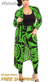 Piece Set Print African Dresses for Women Dashiki Plus Size Clothes Ankara Long Dress Suit Bazin Robe Africaine Femme 2023-Outfit
