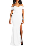 Formal Sweetheart Slit Evening
