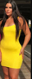 Summer New Ladies Dress Simple Design Club Hanging Neck Sexy Waist Slimed Body