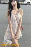 Sleeveless Dresses Women 2023 Summer Sweet Tender Lovely Sexy Vintage Casual Females Mujer Платье Женское Korean Style-Outfit