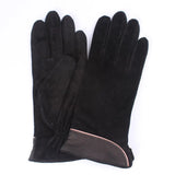 10 Colors Women Genuine Suede Leather Gloves Winter Warm Fleece Lady Driving Gloves Female Casual Gloves Brand