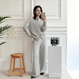 And Winter Ins Style Imitation Marince Sweater Women Lazy Style Temperament Loose Ultra-Soft Knitted Tops