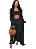 Winter Casual Fuzzy Three-Piece Pants