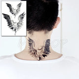 Waterproof Temporary Tattoo Sticker Pirate Ship Skull Flag Tatoo Water Transfer Fake Tatoo Flash Tatto Woman Man Kid 14.8*21