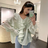 Women Solid Lovely Cute All-match College Office Lady Korean Style Leisure New Arrival Kawaii Fit Popular Simple Cosy-Outfit