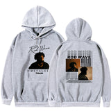 New ROD WAVE Hoodie Winter High Street Collar Plus Velvet Girl