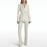 Star Fashion New Elegant Double-Dbutle Suit Jacket Two