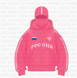 New Hot Sales Up And Down Double-Head Zipper PAG GHB Printing Niche Design New Eye View
