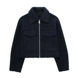 2025 Spring And Autumn Women's Street Fashion Soft This Short Jacket Jacket