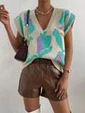 Collared Threaded Silk Sweater Temperament Fashion Knitted