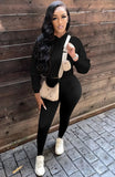 Fall Basic Style Hoodies And Pant 2 Piece