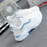 Vulcanize Shoes Casual Fashion 2020 New Woman Comfortable Breathable White Flats Female Platform Sneakers Chaussure