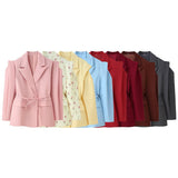 New Fashion Temperament Pad Long Sleeves Waistband Strap Shoulder