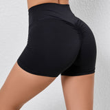 Woherb Peach Lift Hip Fitness Shorts Female Tight High Waist Running Sports Speed Drying Yoga Pants Hot Pants Summer-Outfit