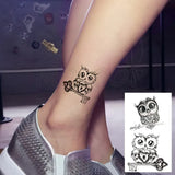 Water Transfer Tattoo Skull Cyclops Pirate Tattoo Body Art Waterproof Temporary Fake Flash Tattoo for Man Woman Kid