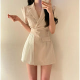 Suit Women 2025 Summer New Women's Version Of The Striped Top Nine Trousers Linen Two Sets Of