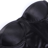 Tube Top Elegant Backless Slim Fit Crop Tops Women Summer Ladies Vest for Club Party Strapless Camisole Vintage Streetwear-Outfit