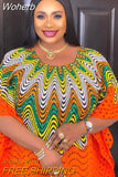 Dresses for Women Vetement Femme 2023 Dashiki Embroidery Print Boubou Robe Africain Femme Abaya Dubai Long Kaftan Dress-Outfit