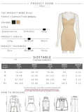 Kliou Solid Spahgetti Strap Mini Dress Women Sexy Camisole Body-Shaping Cleavage Hip Skirt Midnight Style Female Party Clubwear 1028-0-Outfit