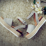 Women Sandals Soft Wedges Shoes Womens Flip Flops Platform Sandals Female 4cm High Heels Sandals Summer Sandalias De