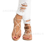 Women Sandals 2022 New Summer Footwear Plus Size 43 Ladies Flat Sandal Female Casual Beach Shoes Ladies Comfortable