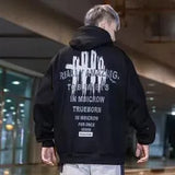 Boys Cool Men Hip Hop Hoodies Japanese Casual Sweatshirts Streetwear Men Women Loose Pullover Harajuku Devil Hoodie