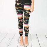 Leggings Christmas Bird-Printed Pencil Pants Look Thin Long Johns Nine-Cent Pants-Outfit