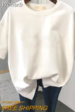 100% Cotton L-6XL T Shirt Plus Size Tshirt Short Sleeve Women Top Summer Letter Print Couple O Neck Oversized T Shirts-Outfit